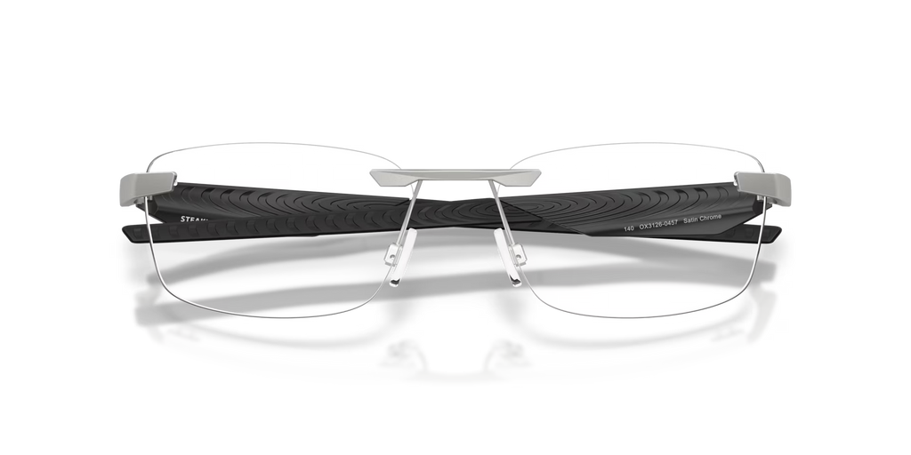 Oakley Men's Steakhouse 1.0 Eyeglasses - Satin Chrome