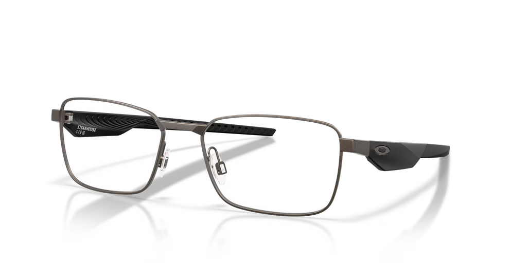 Oakley Men's Steakhouse Eyeglasses - Satin Lead