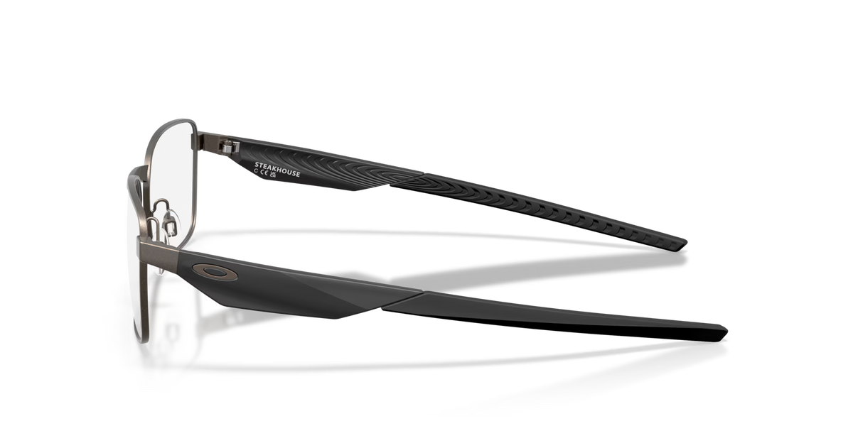 Oakley Men's Steakhouse Eyeglasses - Satin Lead