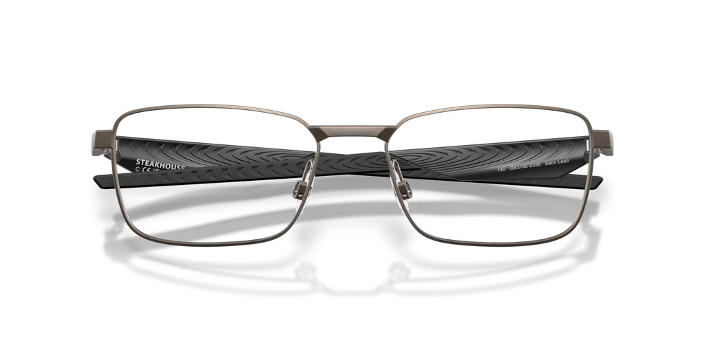 Oakley Men's Steakhouse Eyeglasses - Satin Lead