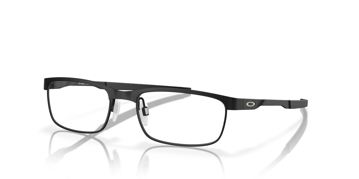 Oakley Men's Steel Plate Eyeglasses - Powder Coal