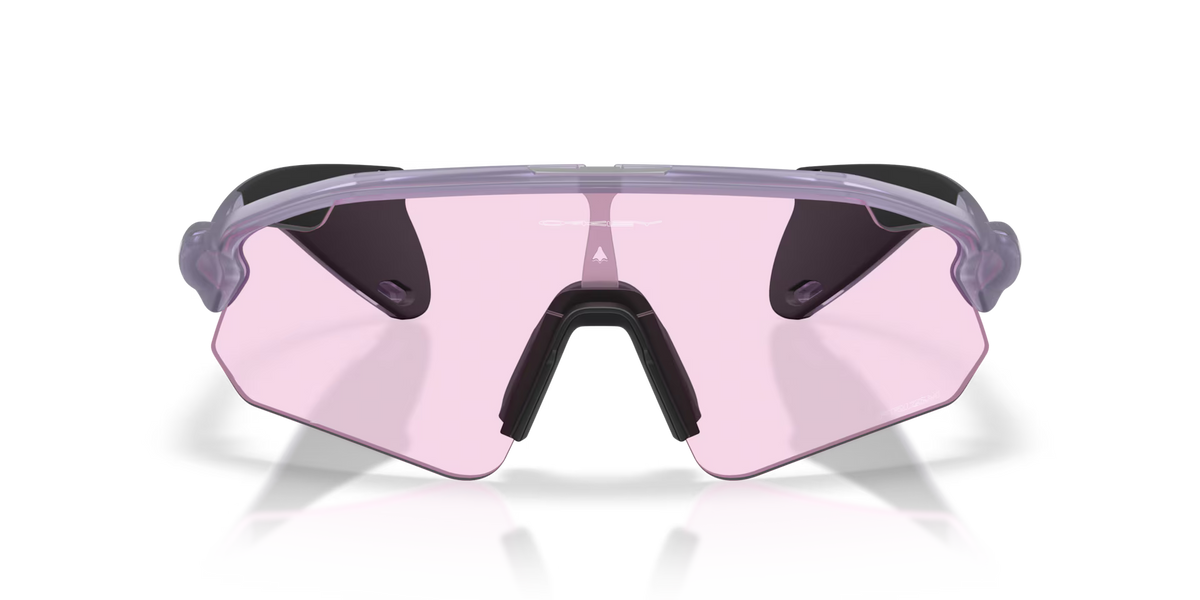 Oakley Men's Stunt Devil (low Bridge Fit) Sunglasses - Transparent Lilac