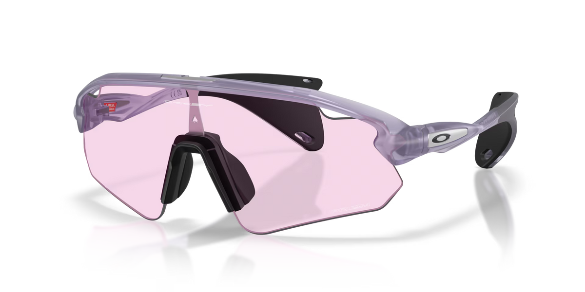 Oakley Men's Stunt Devil (low Bridge Fit) Sunglasses - Transparent Lilac