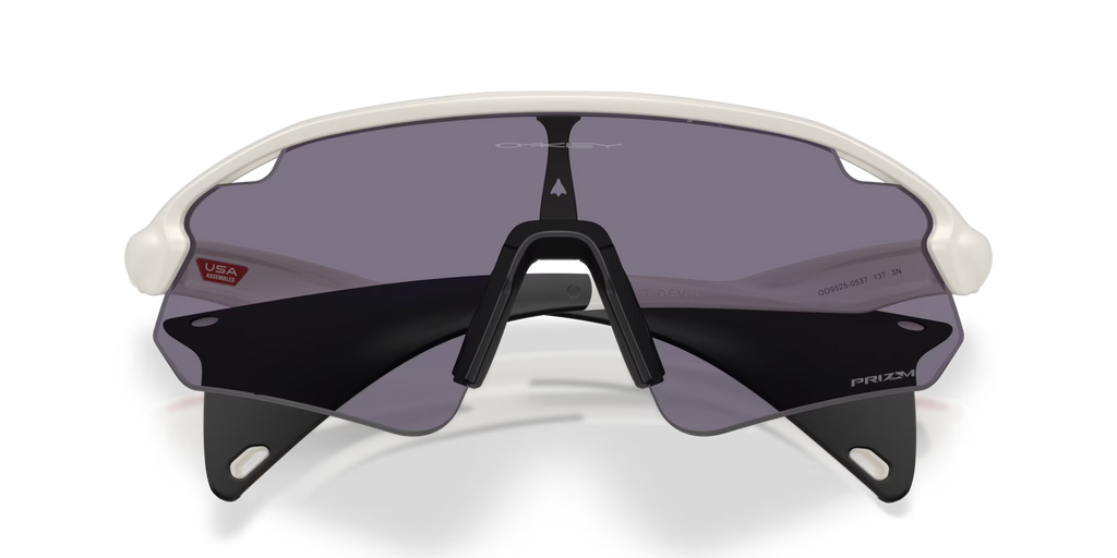 Oakley Men's Stunt Devil (low Bridge Fit) Sunglasses - Matte Mist