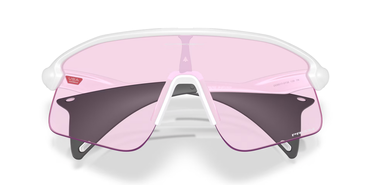 Oakley Men's Stunt Devil Sunglasses - White