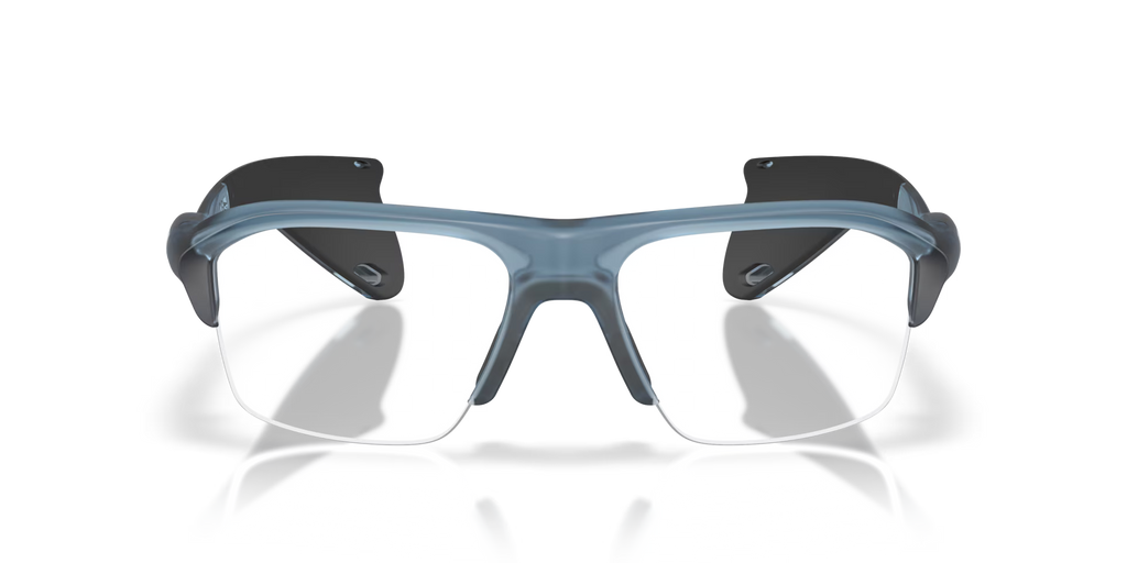 Oakley Men's Stunt Glider Eyeglasses - Matte Transparent Abyss