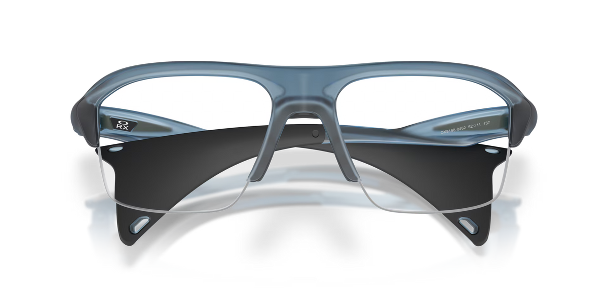 Oakley Men's Stunt Glider Eyeglasses - Matte Transparent Abyss
