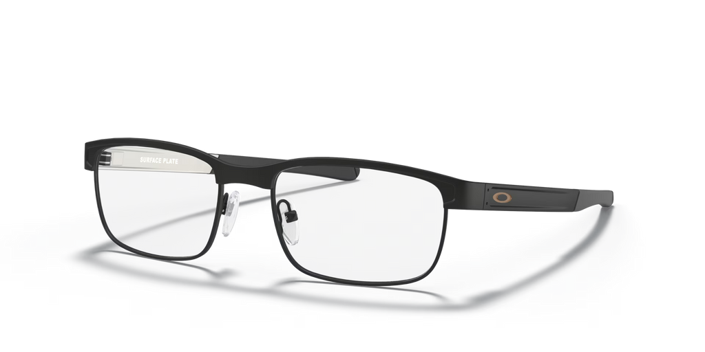 Oakley Men's Surface Plate Eyeglasses - Satin Light Steel
