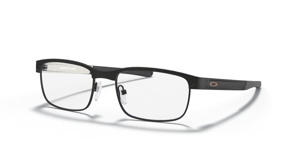 Oakley Men's Surface Plate Eyeglasses - Satin Light Steel