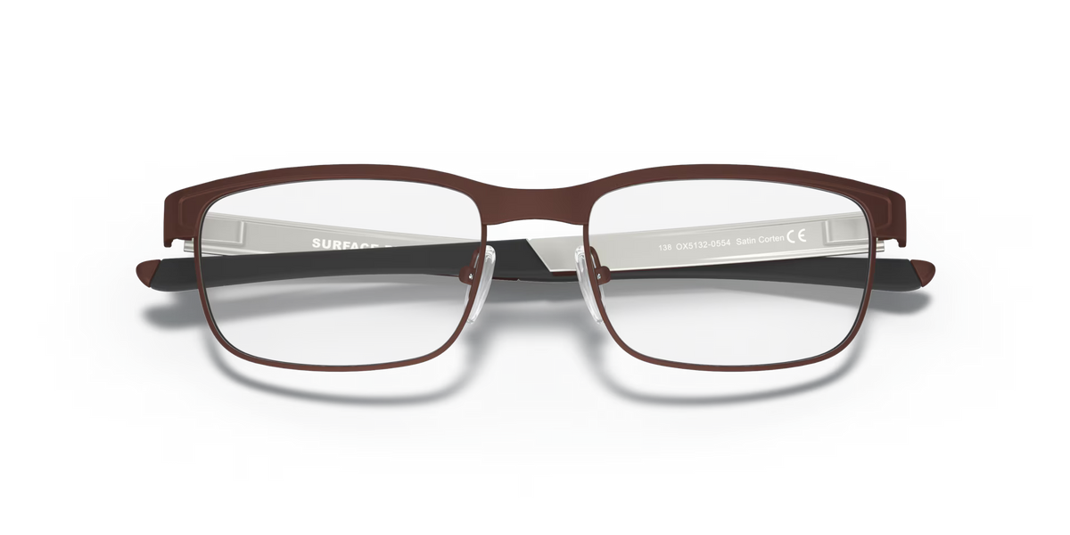 Oakley Men's Surface Plate Eyeglasses - Satin Corten