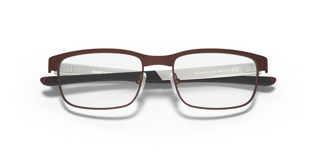 Oakley Men's Surface Plate Eyeglasses - Satin Corten
