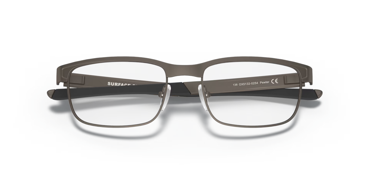 Oakley Men's Surface Plate Eyeglasses - Pewter