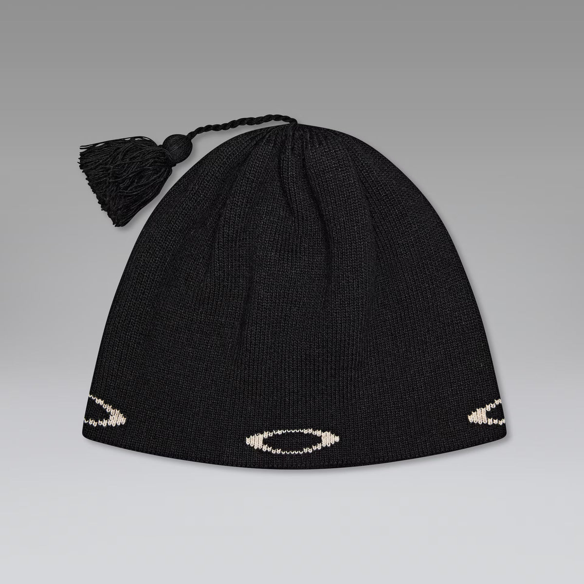 Oakley Men's Tc Nordic Tassle Beanie - Black