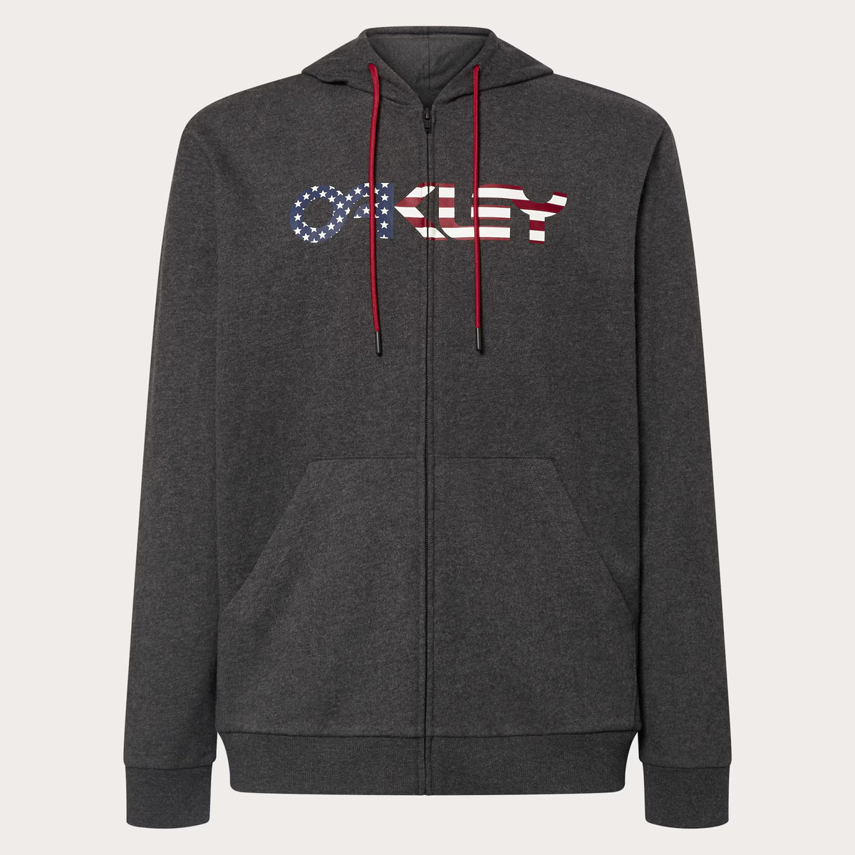 Oakley Men's Teddy Full Zip Hoodie - Gray