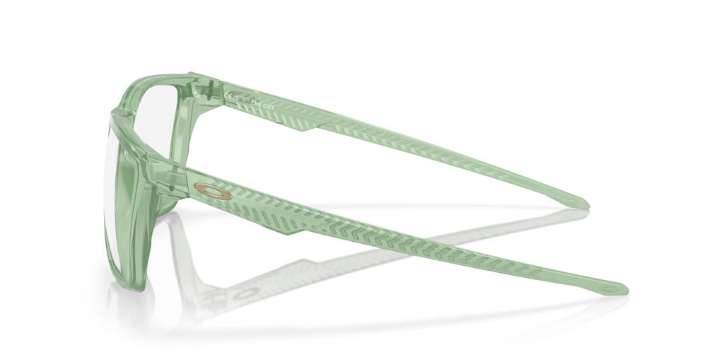 Oakley Men's The Cut Eyeglasses - Polished Trans Jade