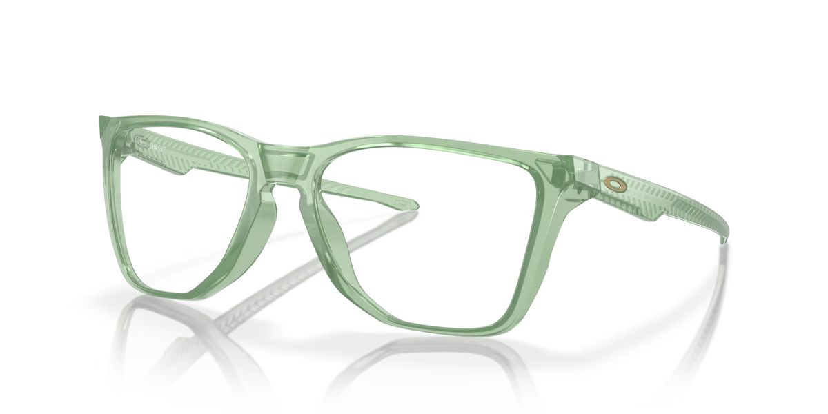 Oakley Men's The Cut Eyeglasses - Polished Trans Jade