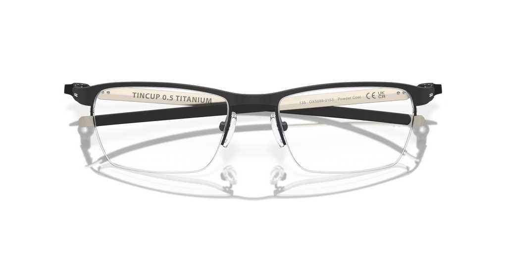 Oakley Men's Tincup 0.5 Ti Eyeglasses - Powder Coal