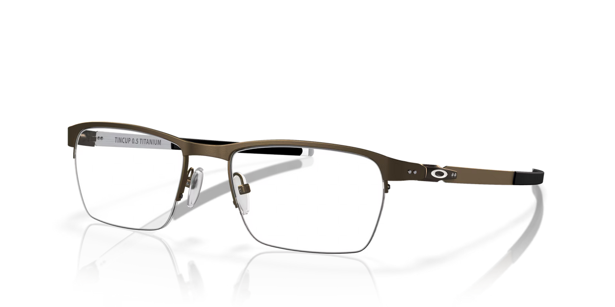 Oakley Men's Tincup 0.5 Ti Eyeglasses - Powder Pewter