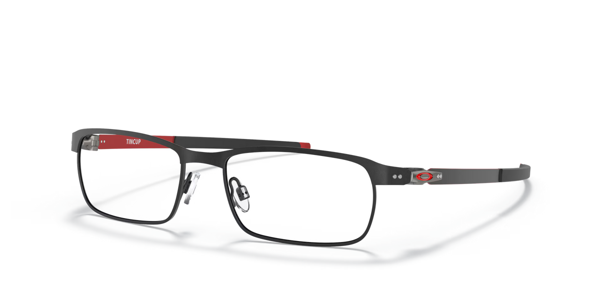 Oakley Men's Tincup Eyeglasses - Satin Light Steel