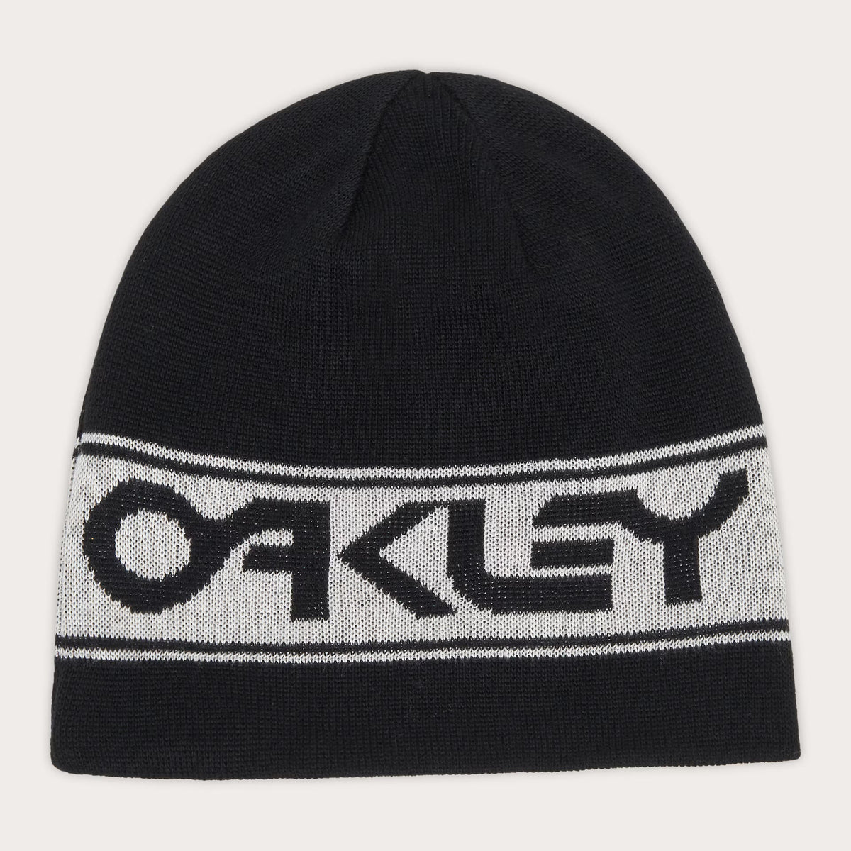 Oakley Men's Tnp Reversible Beanie - Black/White