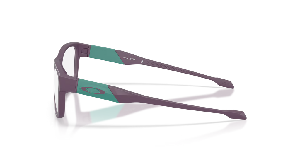 Oakley Men's Top Level (youth Fit) Eyeglasses - Matte Aubergine
