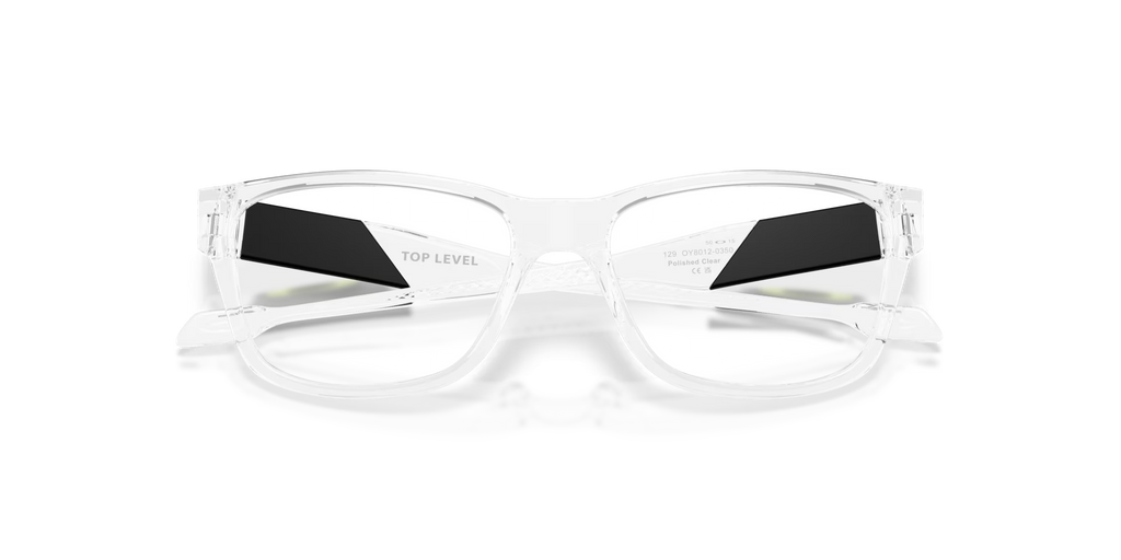 Oakley Men's Top Level (youth Fit) Eyeglasses - Polished Clear
