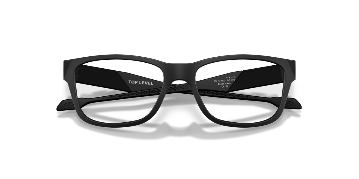 Oakley Men's Top Level (youth Fit) Eyeglasses - Black