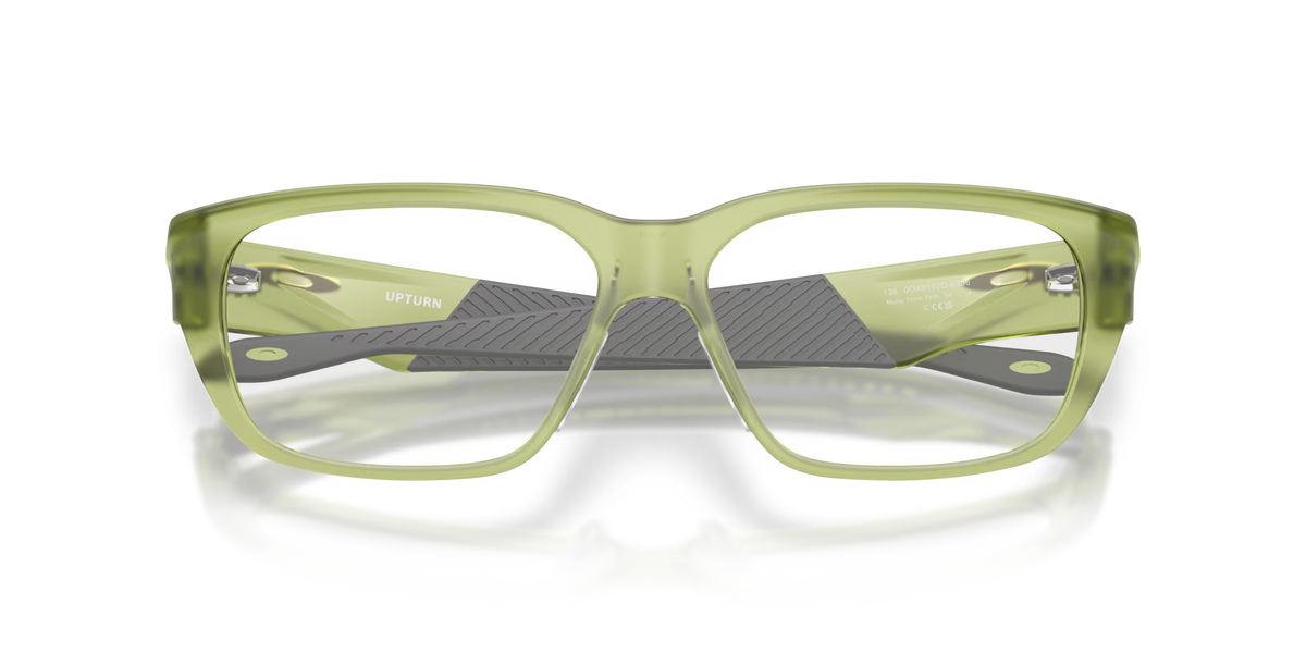 Oakley Men's Upturn Eyeglasses - Matte Transparent Fern