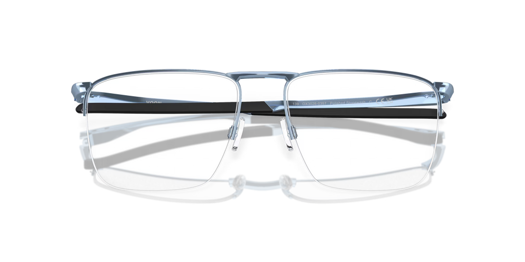 Oakley Men's Voon Eyeglasses - Polished Stonewash
