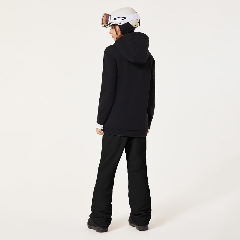 Oakley Men's W.tnp Nose Grab Softshell Hoodie - Black/White