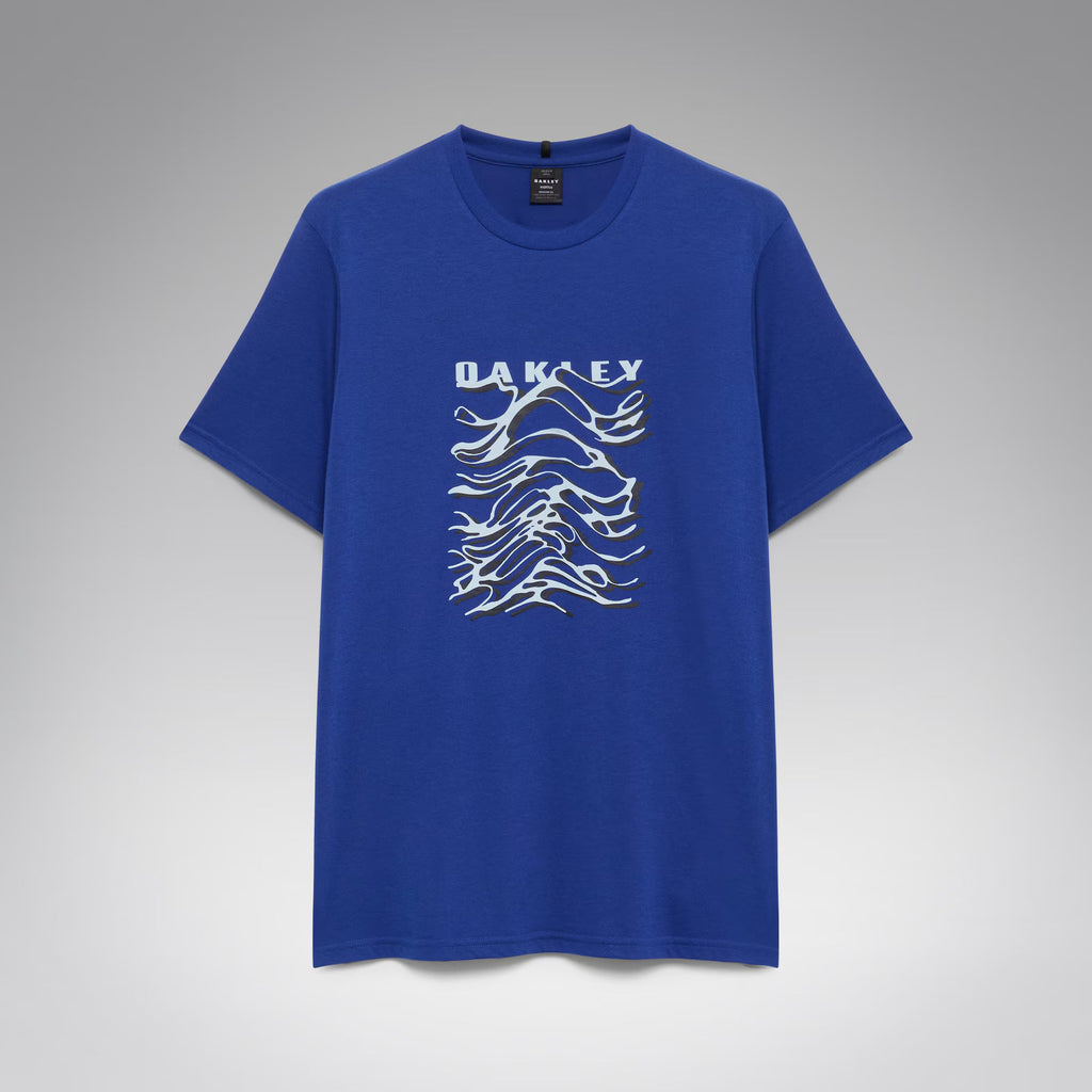 Oakley Men's Waterscape Waves Tee - Blue