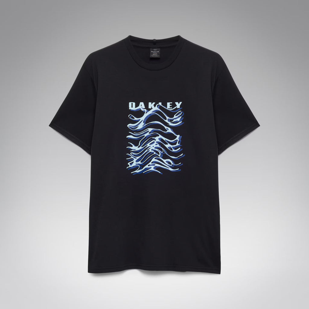 Oakley Men's Waterscape Waves Tee - Black