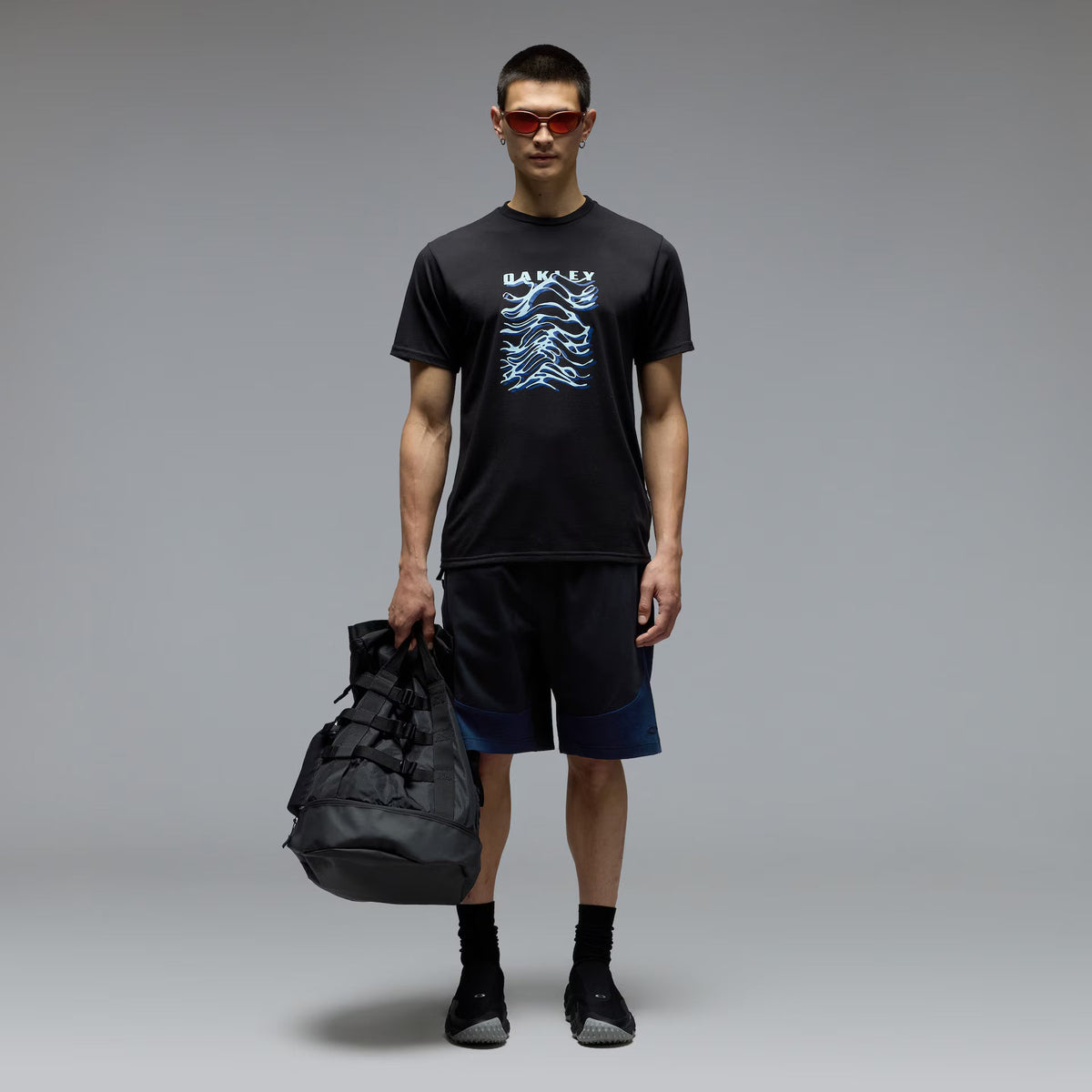Oakley Men's Waterscape Waves Tee - Black