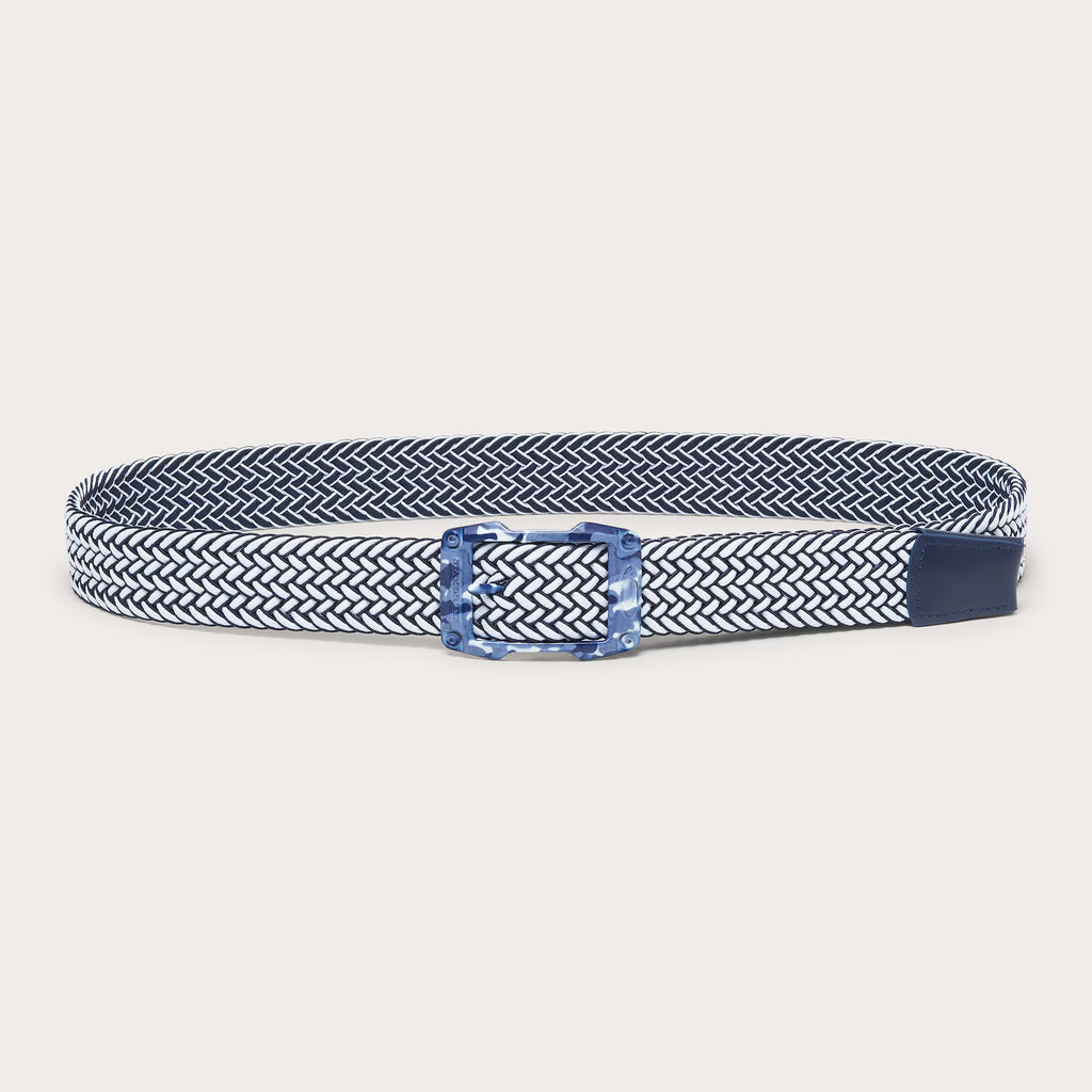 Oakley Men's Web Reversible Belt 14.1 - White/Blue/Navy