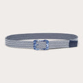Oakley Men's Web Reversible Belt 14.1 - White/Blue/Navy
