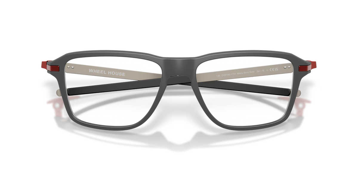 Oakley Men's Wheel House Basecamp Collection Eyeglasses - Grey