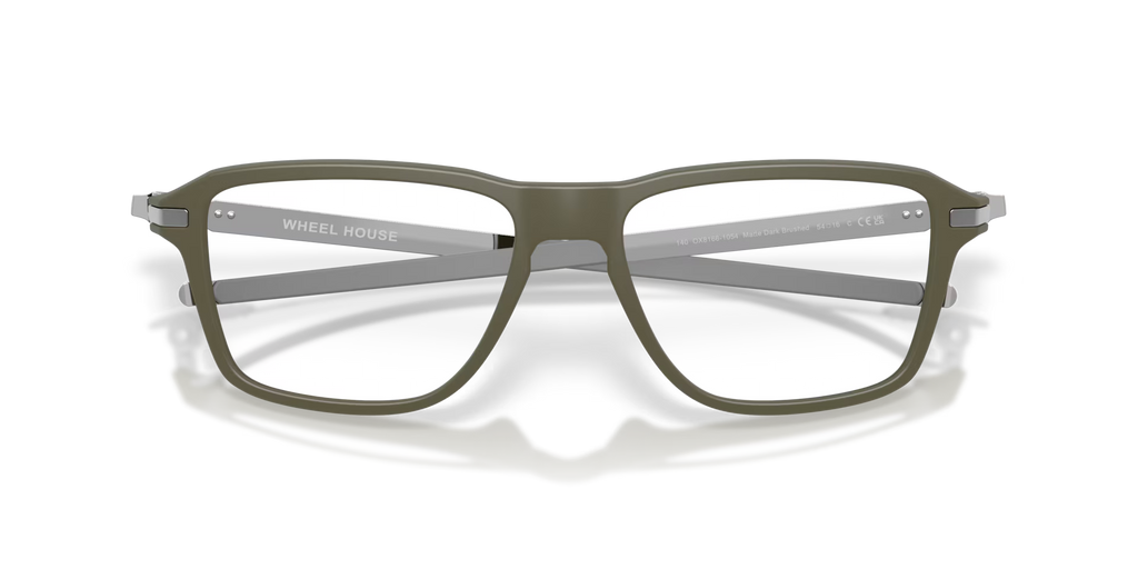 Oakley Men's Wheel House Eyeglasses - Dark Brushed