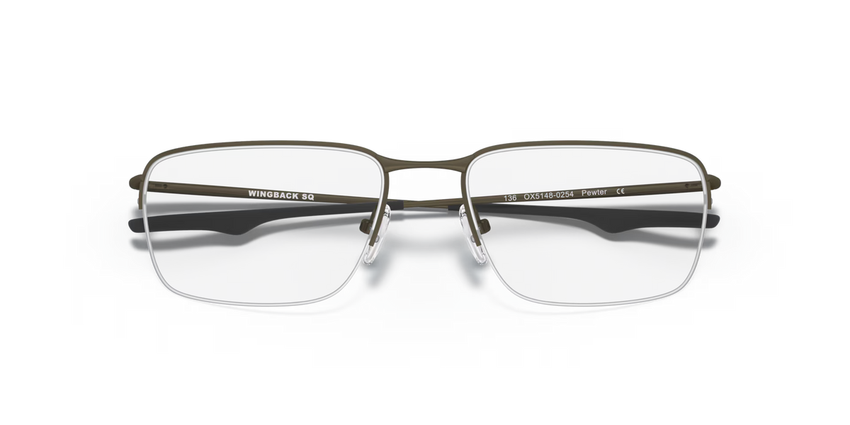 Oakley Men's Wingback Sq Eyeglasses - Pewter