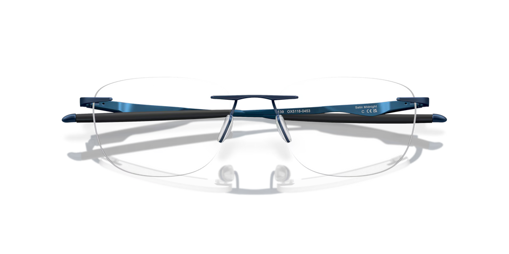 Oakley Men's Wingfold Evr Eyeglasses - Satin Midnight