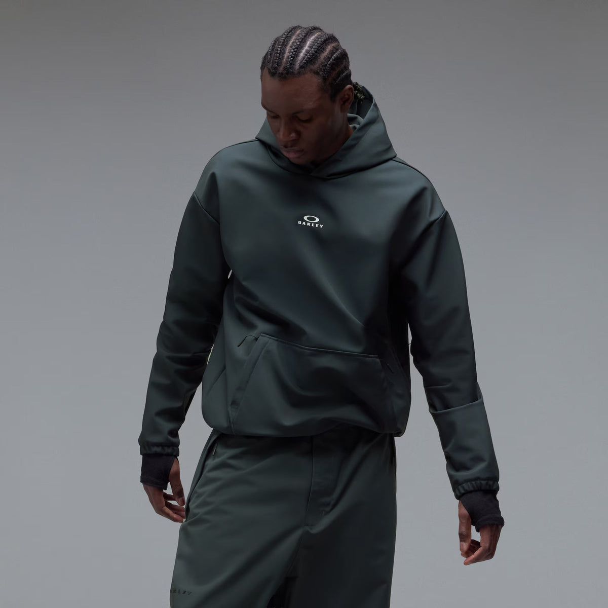 Oakley Men's Wintertide Scratched Hoodie - Graphite