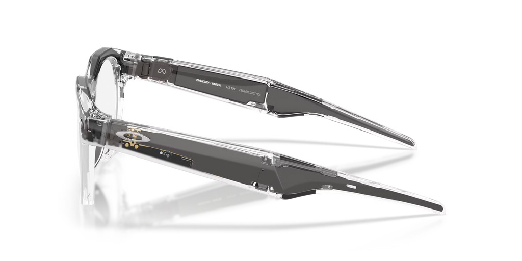 Oakley Meta HSTN AI Performance Glasses Clear Frame - Clear