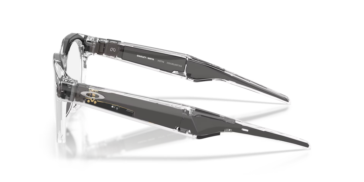 Oakley Meta HSTN AI Performance Glasses Clear Frame - Clear