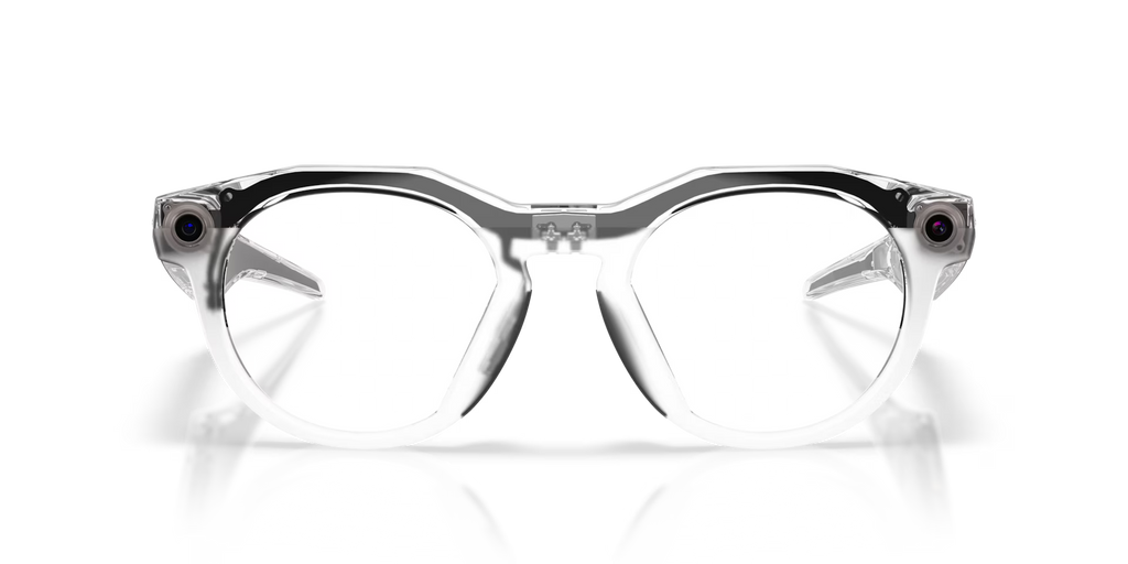 Oakley Meta HSTN AI Performance Glasses Clear Frame - Clear