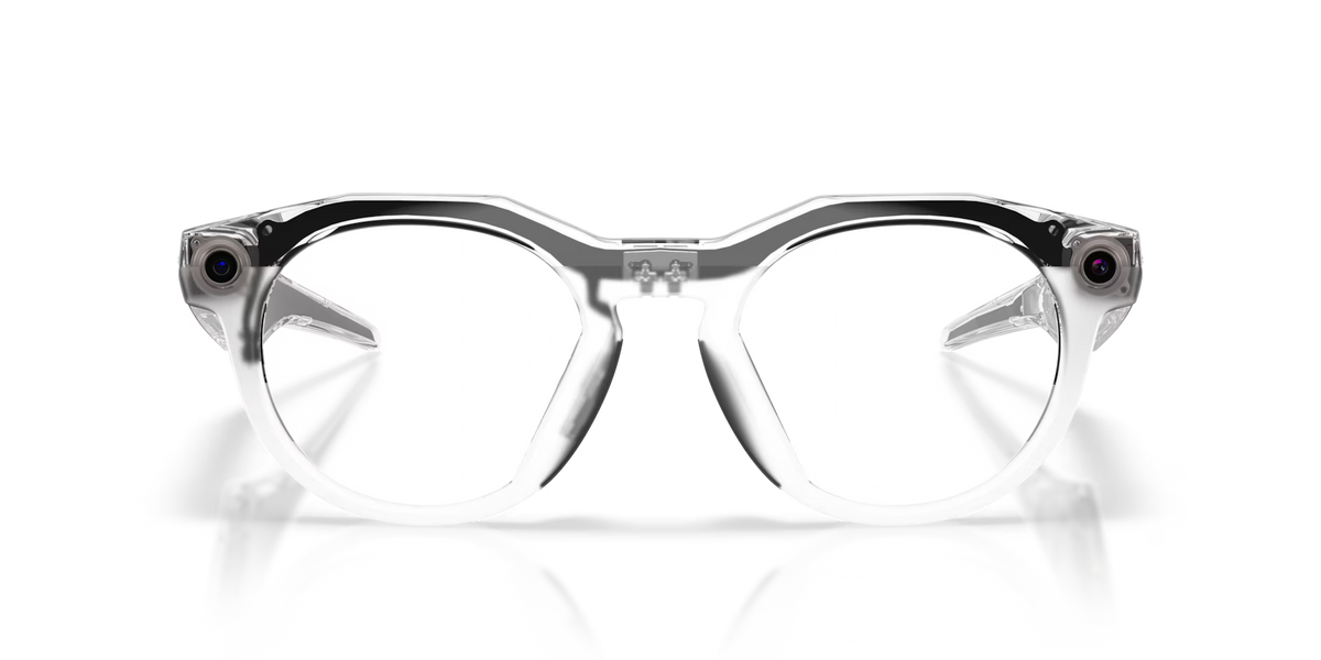 Oakley Meta HSTN AI Performance Glasses Clear Frame - Clear