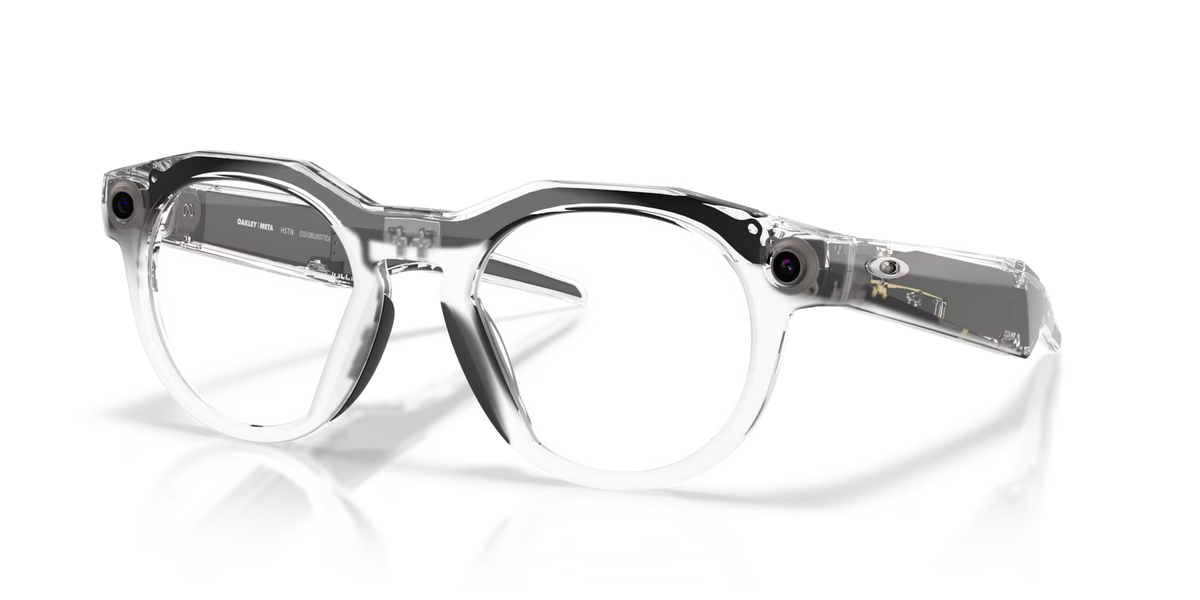 Oakley Meta HSTN AI Performance Glasses Clear Frame - Clear