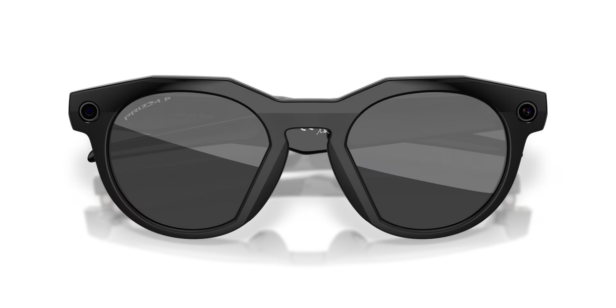 Oakley Meta HSTN AI Performance Glasses Clear Frame - Black