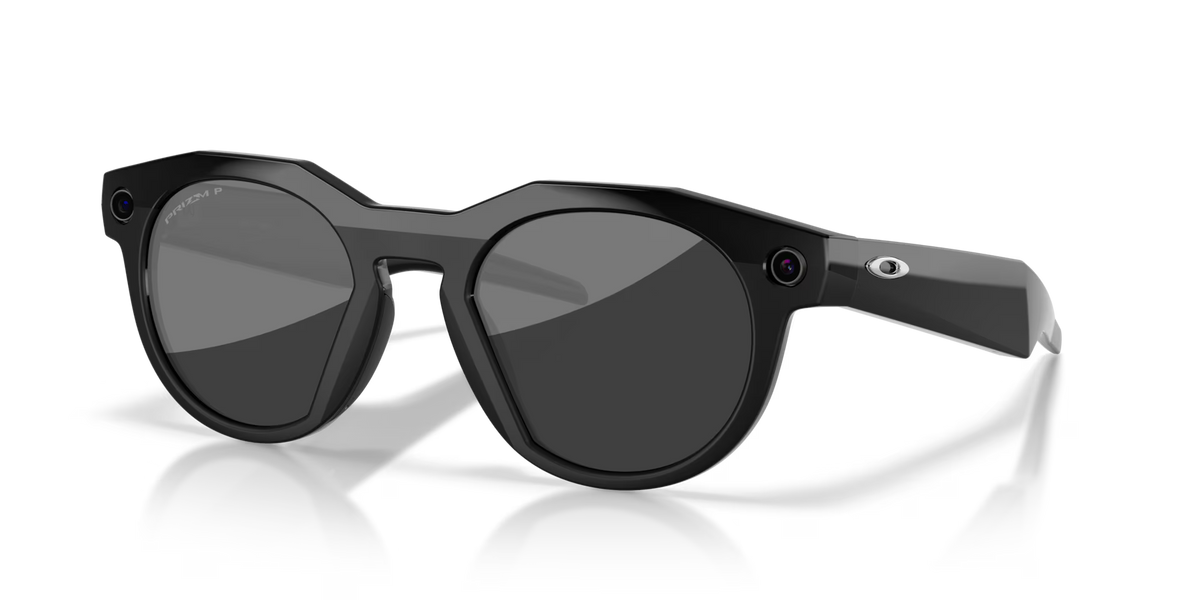 Oakley Meta HSTN AI Performance Glasses Clear Frame - Black
