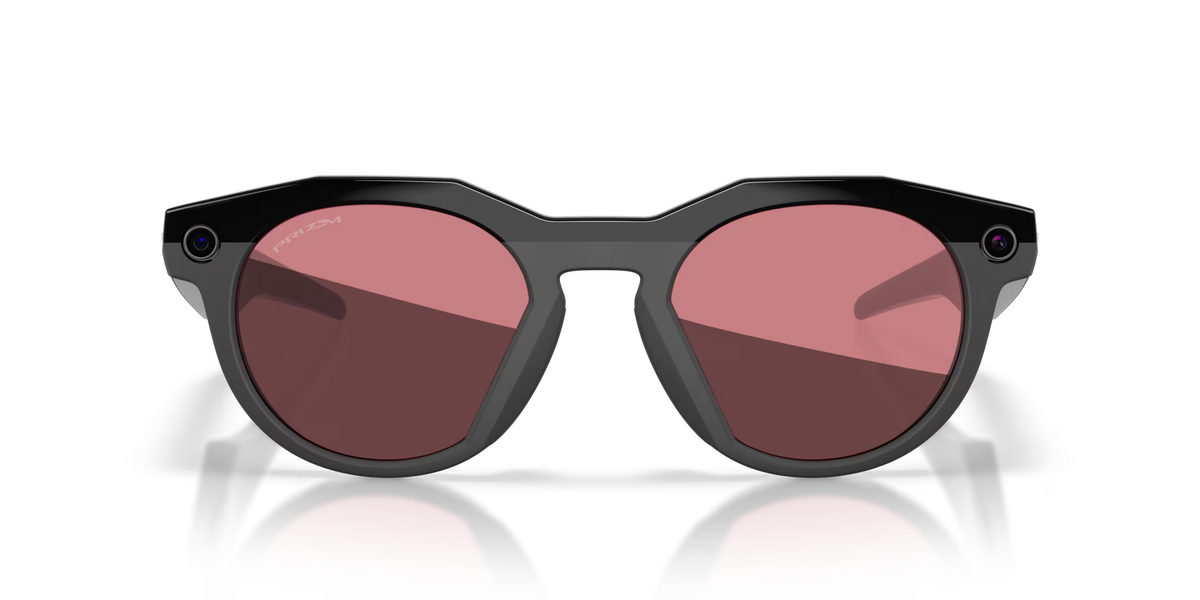 Oakley Meta HSTN AI Performance Glasses Clear Frame - Black