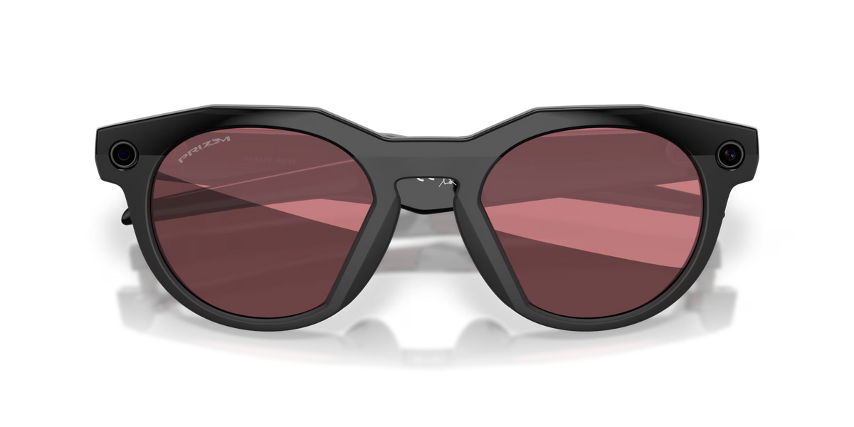 Oakley Meta HSTN AI Performance Glasses Clear Frame - Black