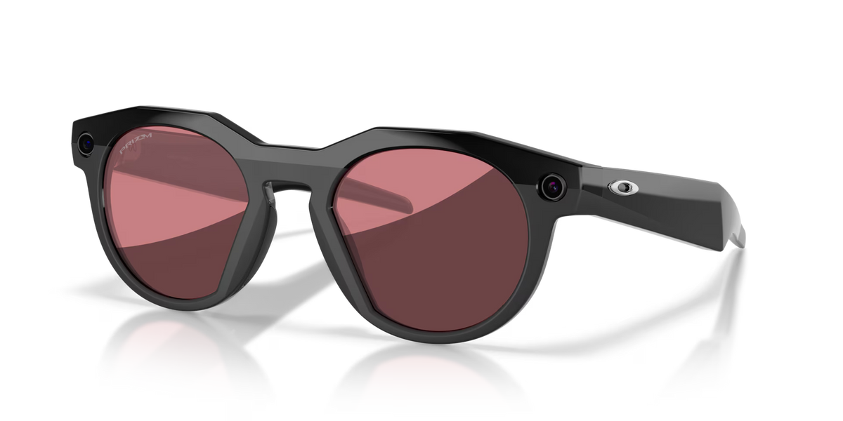 Oakley Meta HSTN AI Performance Glasses Clear Frame - Black